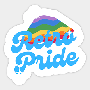 Retro Pride by GradePump Sticker